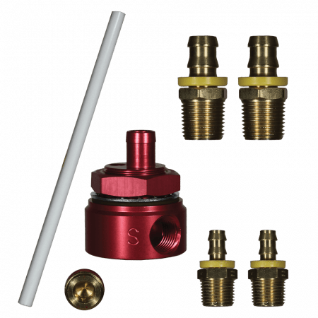 FASS Diesel Fuel Systems | 5/8 IN SUCTION TUBE KIT WITH BULKHEAD FITTING