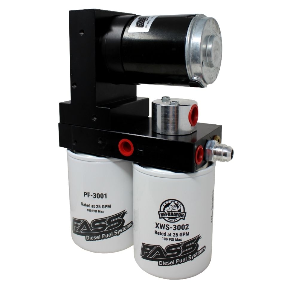 FASS Diesel Fuel Systems | Adjustable Diesel Fuel Lift Pump 180F 140GPH @ 55PSI Ford Powerstroke 1999-2007