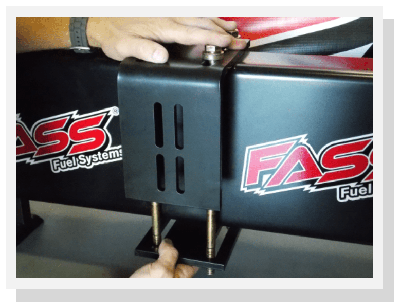 FASS Diesel Fuel Systems | Titanium Series Pump "NO DRILL" Semi Truck Frame Bracket