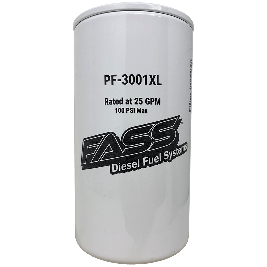 FASS Diesel Fuel Systems | Extended Length Particulate Filter