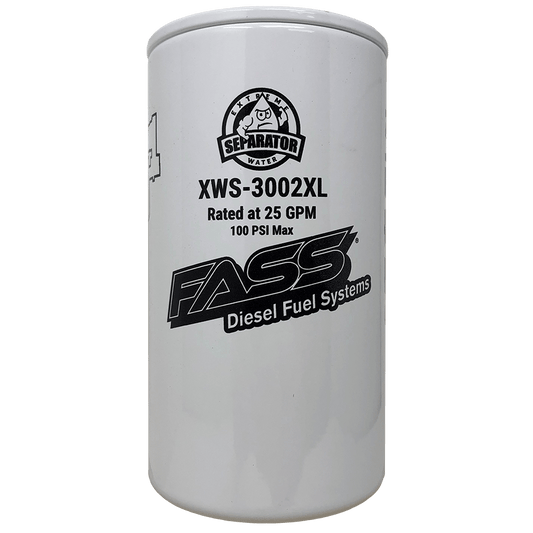 FASS Diesel Fuel Systems | Extended Length Extreme Water Separator
